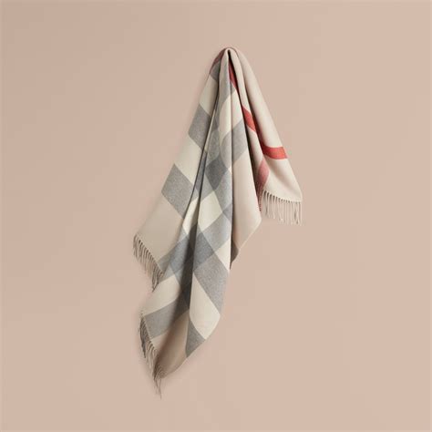 burberry merino wool baby blanket|Check Wool Baby Blanket in Pale stone .